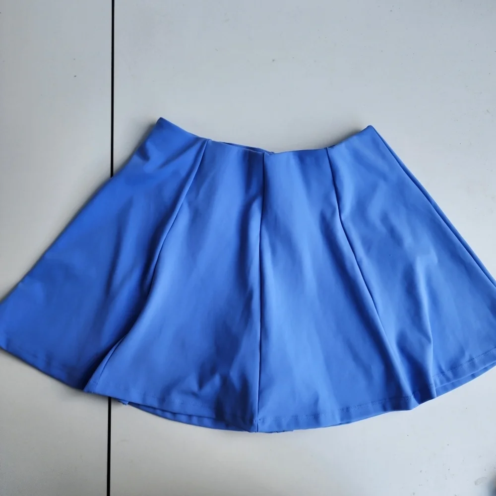 Move Technology Women's Skort Stretch Blue Tennis Sports Active Wear Sz M
